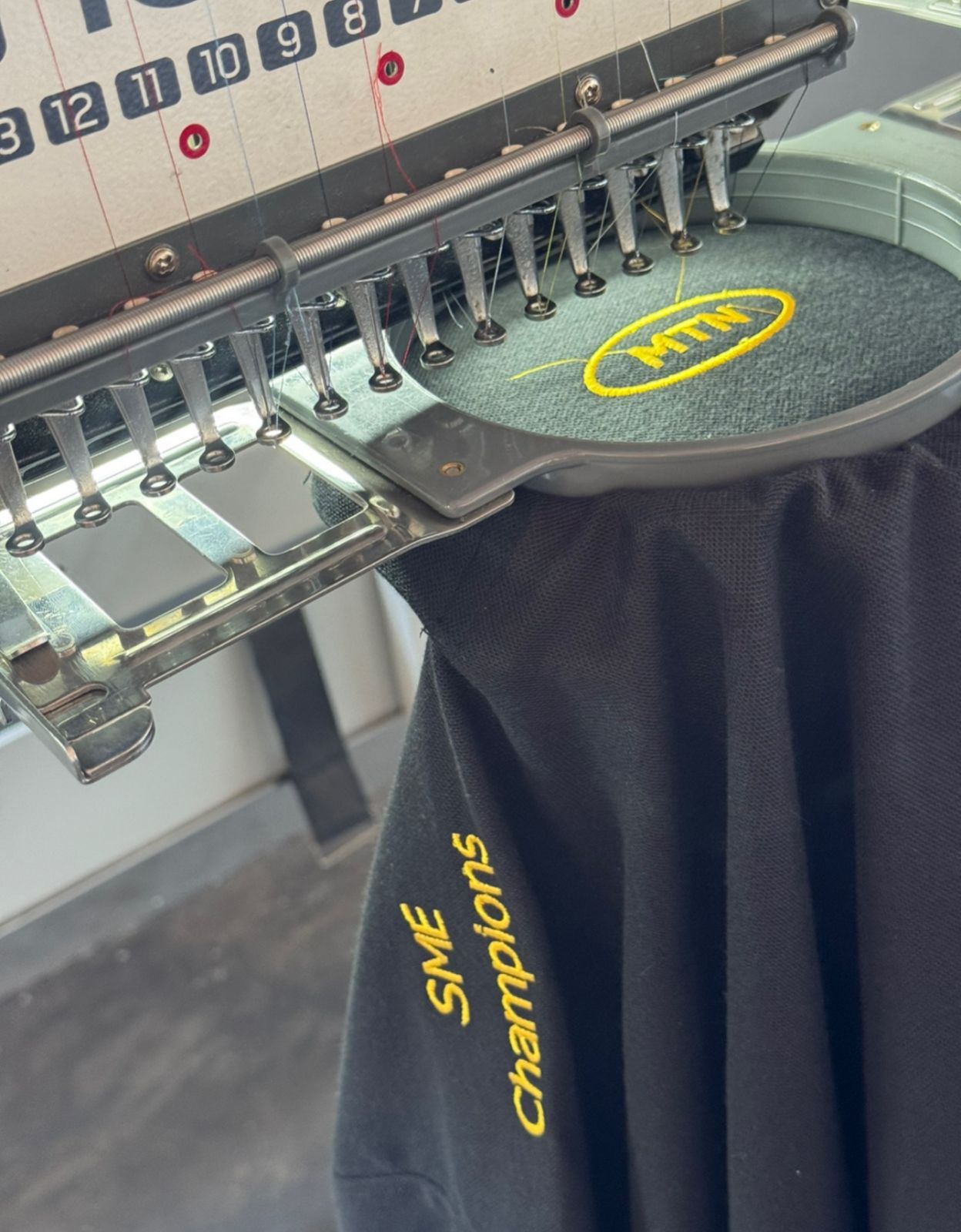 Embroidery work